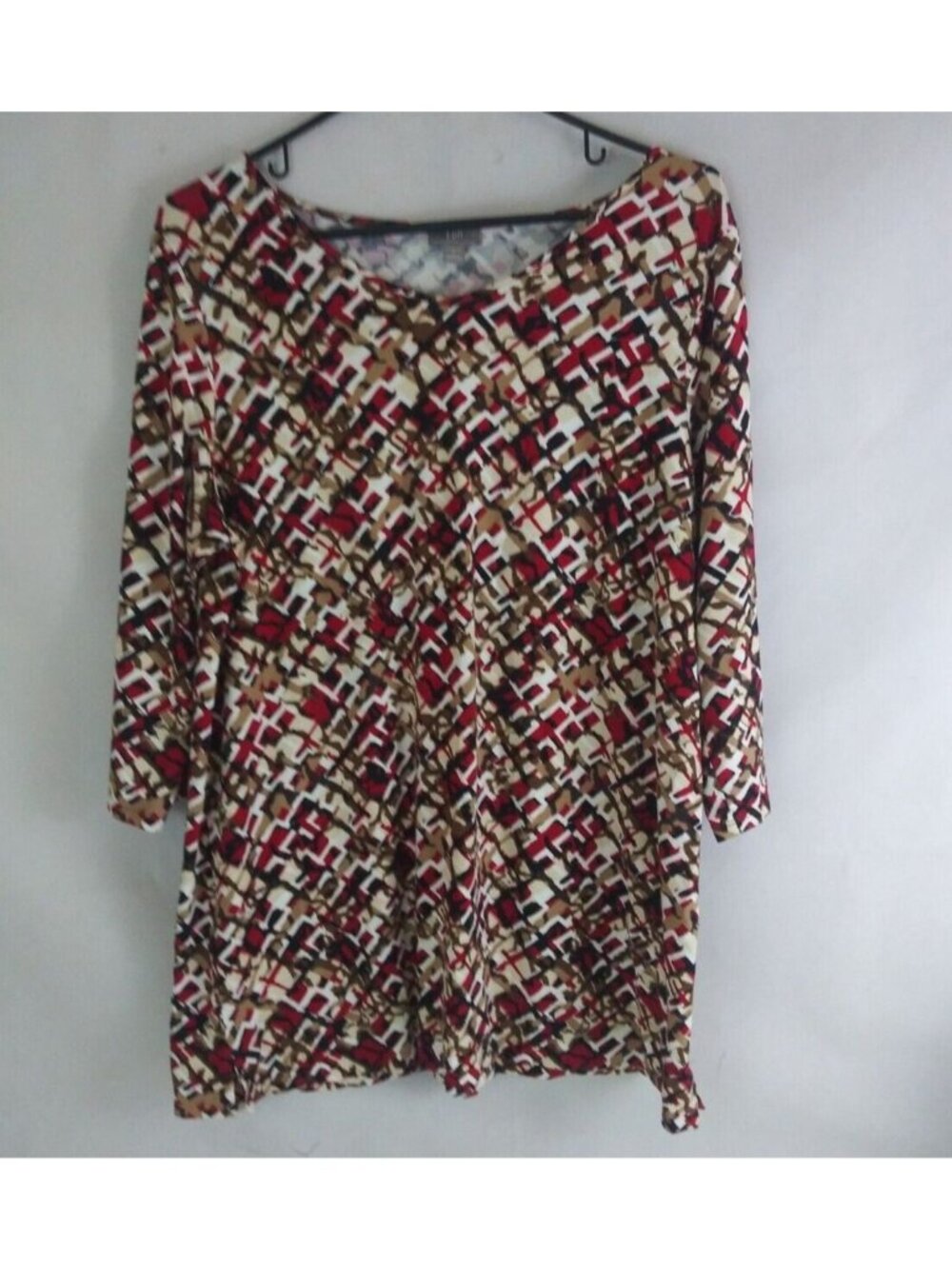 J. Jill Wearever Collection Stretch Women's Colorful Tunic Size Large